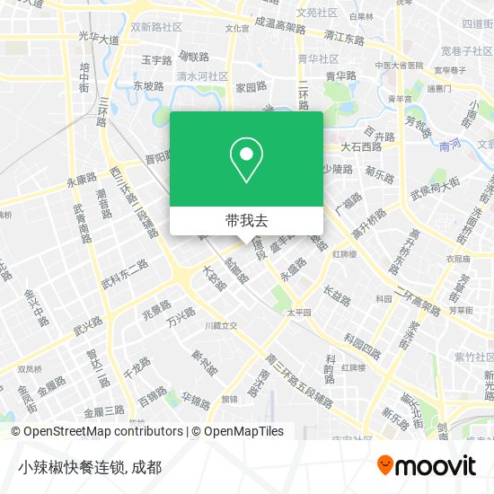 小辣椒快餐连锁地图