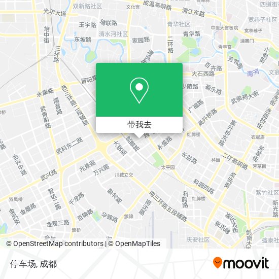 停车场地图