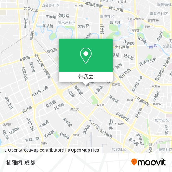 楠雅阁地图
