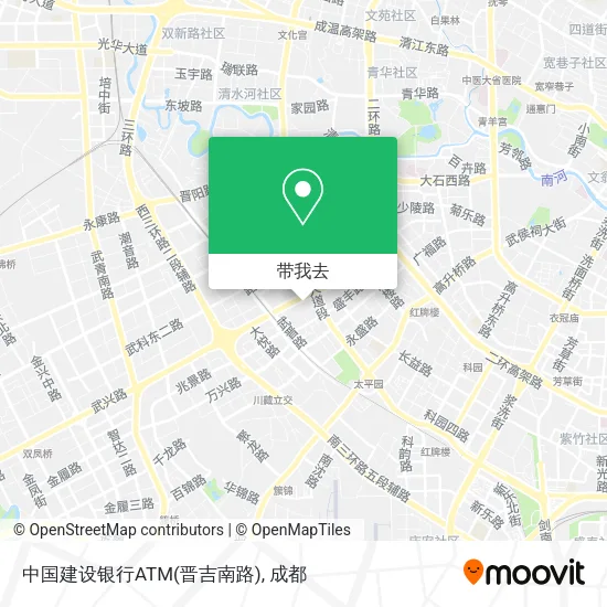 中国建设银行ATM(晋吉南路)地图