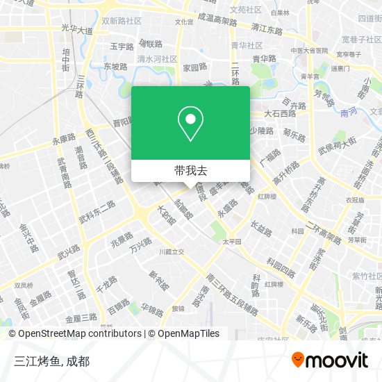 三江烤鱼地图