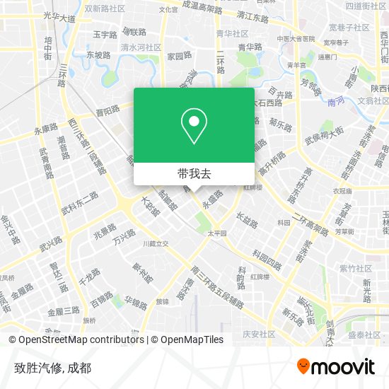致胜汽修地图