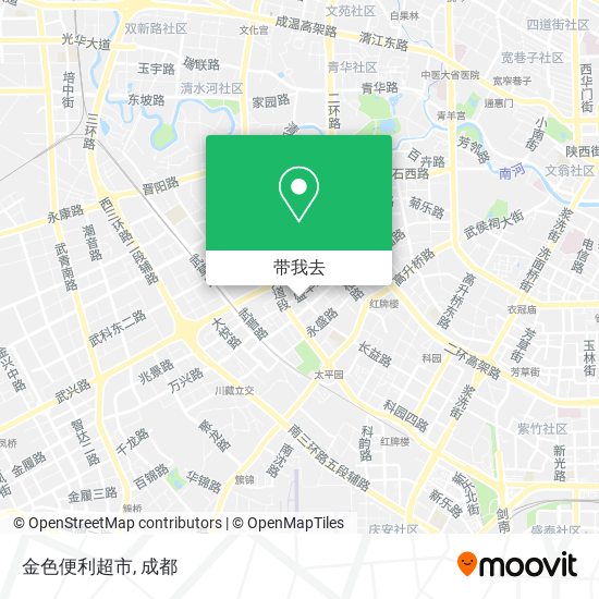 金色便利超市地图