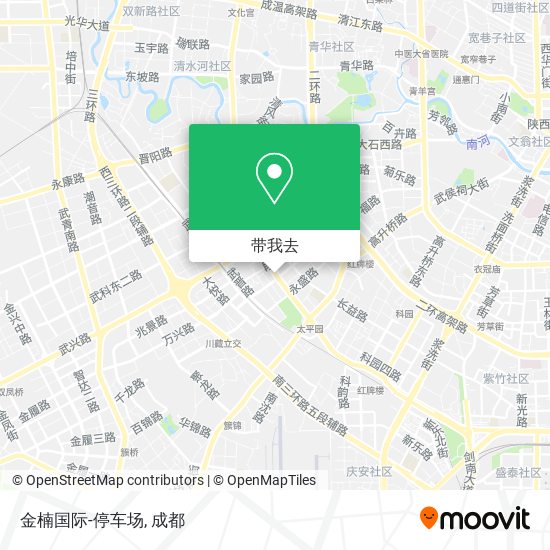 金楠国际-停车场地图