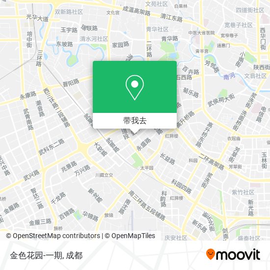金色花园-一期地图