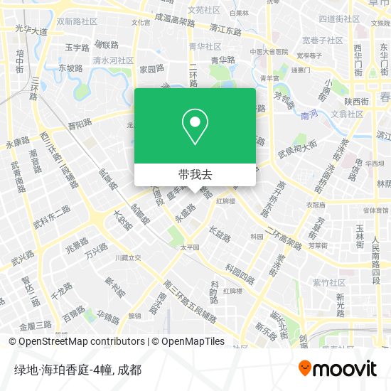 绿地·海珀香庭-4幢地图