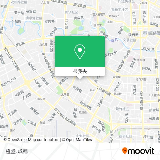 橙堡地图