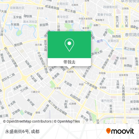 永盛南街6号地图