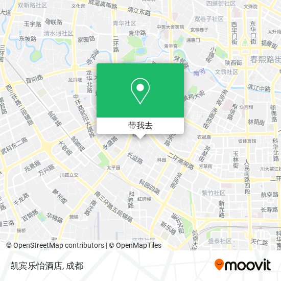 凯宾乐怡酒店地图