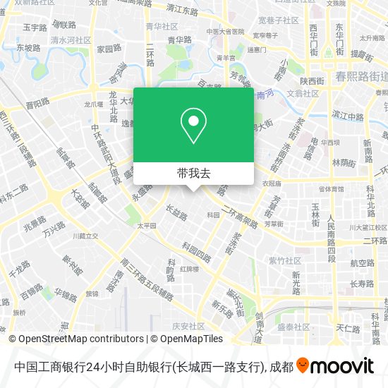 中国工商银行24小时自助银行(长城西一路支行)地图