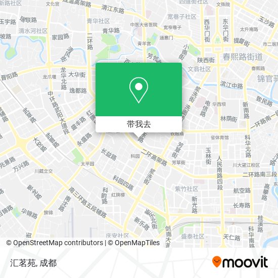 汇茗苑地图