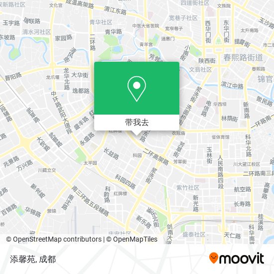 添馨苑地图