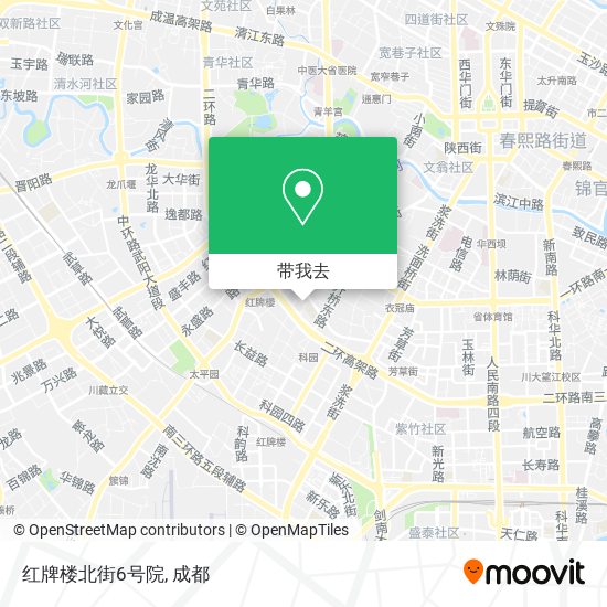 红牌楼北街6号院地图