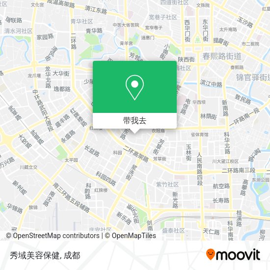 秀域美容保健地图