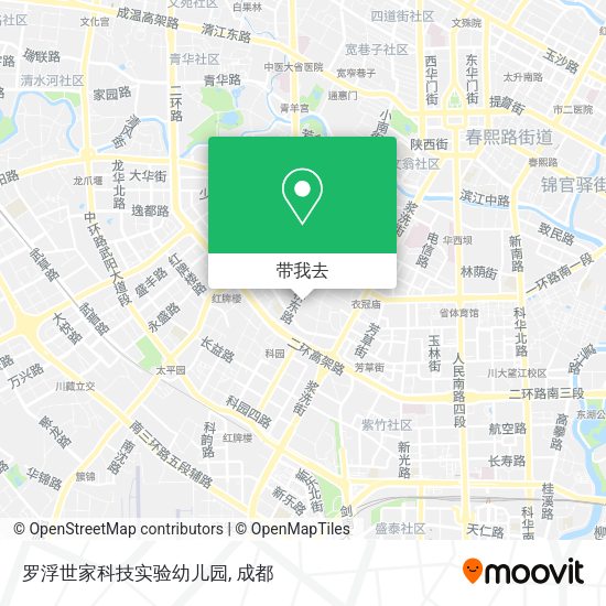 罗浮世家科技实验幼儿园地图