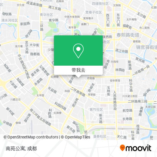南苑公寓地图