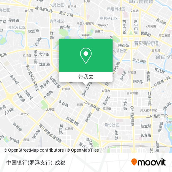中国银行(罗浮支行)地图