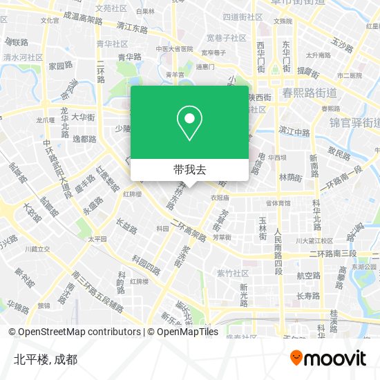 北平楼地图