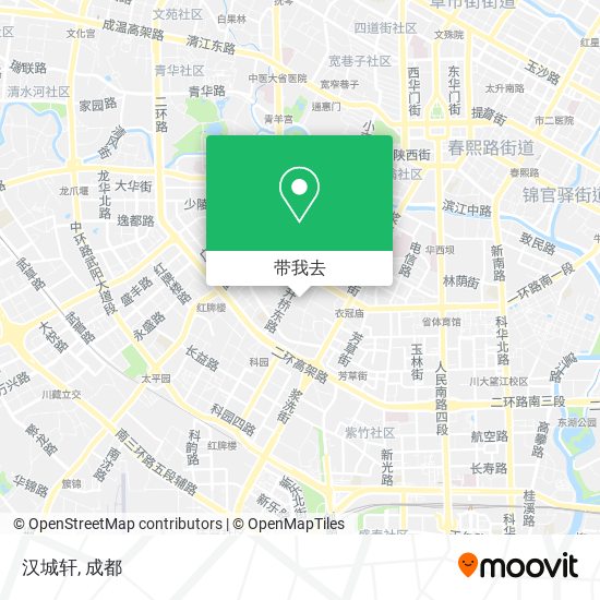 汉城轩地图