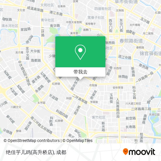 绝佳芋儿鸡(高升桥店)地图
