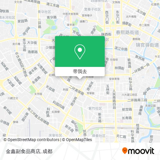 金鑫副食品商店地图