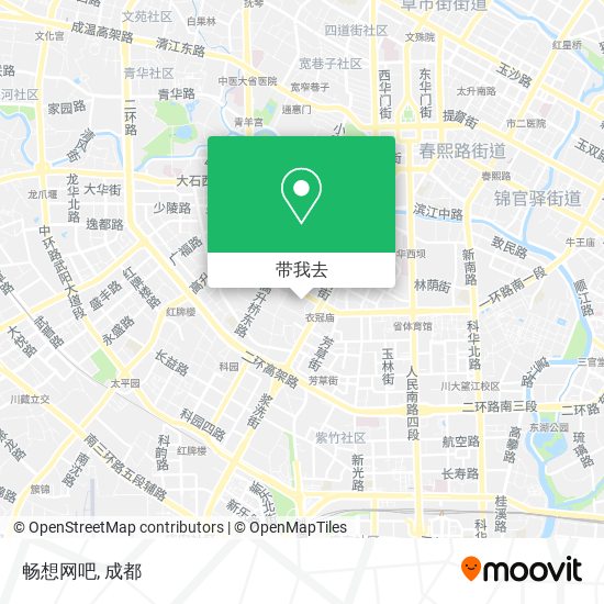 畅想网吧地图