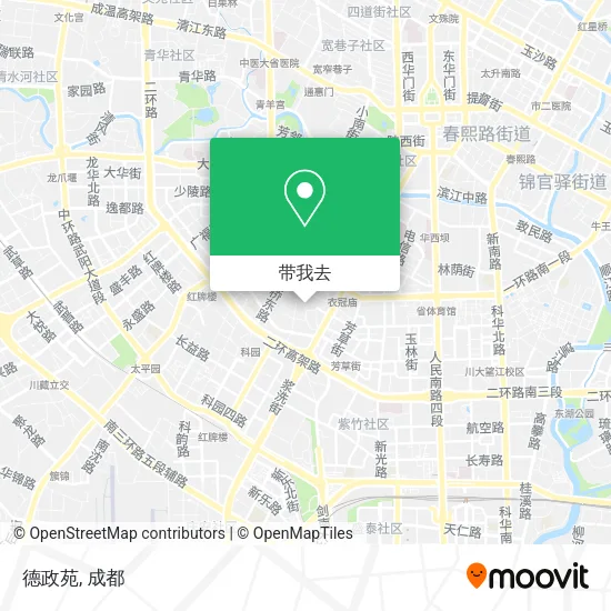 德政苑地图