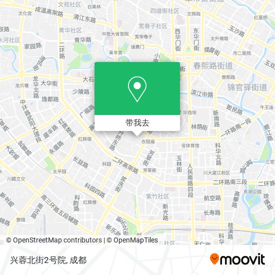 兴蓉北街2号院地图