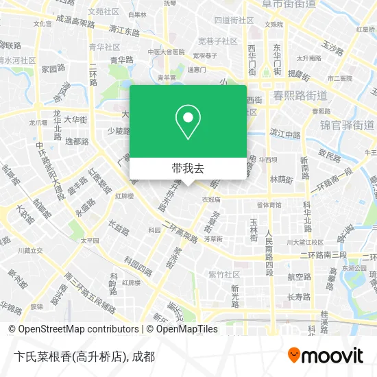 卞氏菜根香(高升桥店)地图