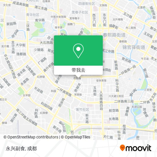 永兴副食地图