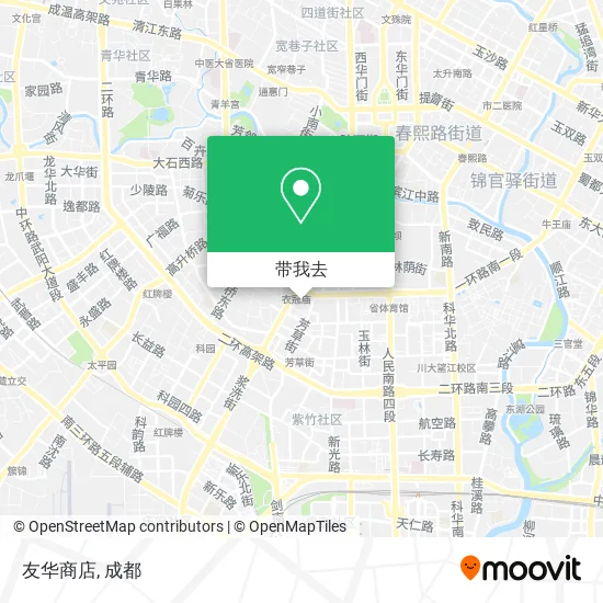 友华商店地图