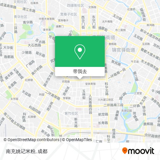 南充姚记米粉地图