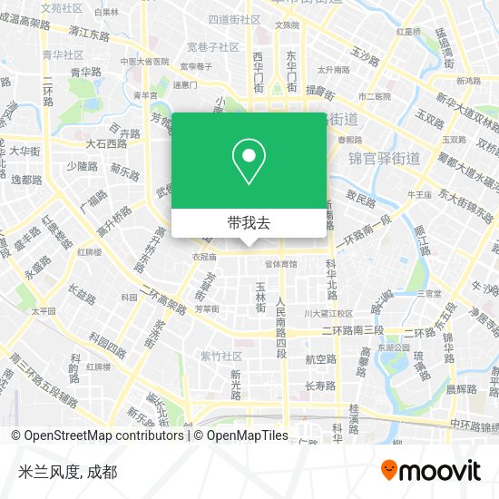 米兰风度地图
