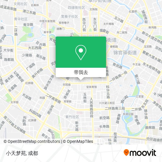 小天梦苑地图