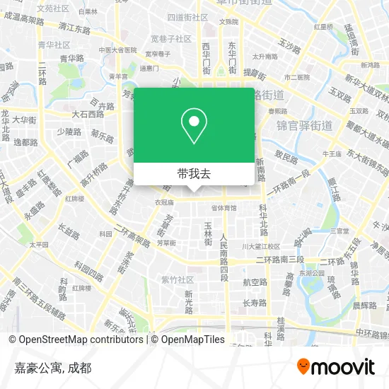 嘉豪公寓地图