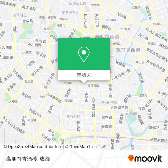 高朋有杏酒楼地图
