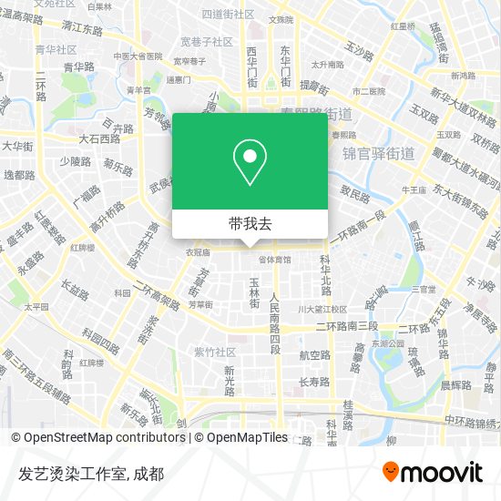 发艺烫染工作室地图