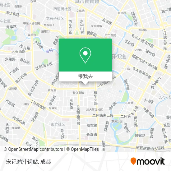 宋记鸡汁锅贴地图