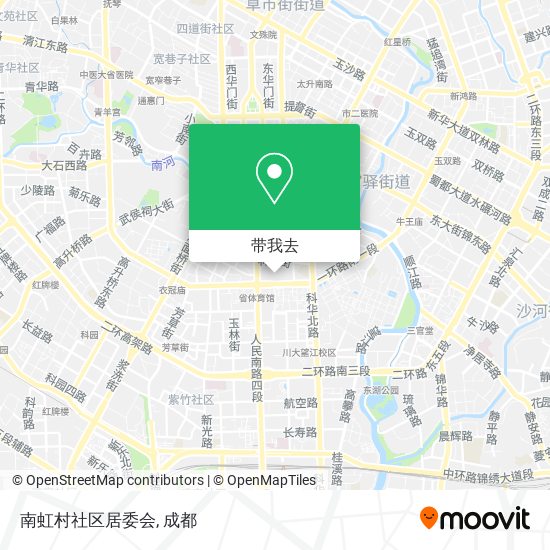 南虹村社区居委会地图
