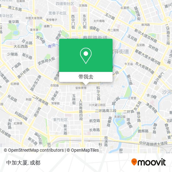 中加大厦地图