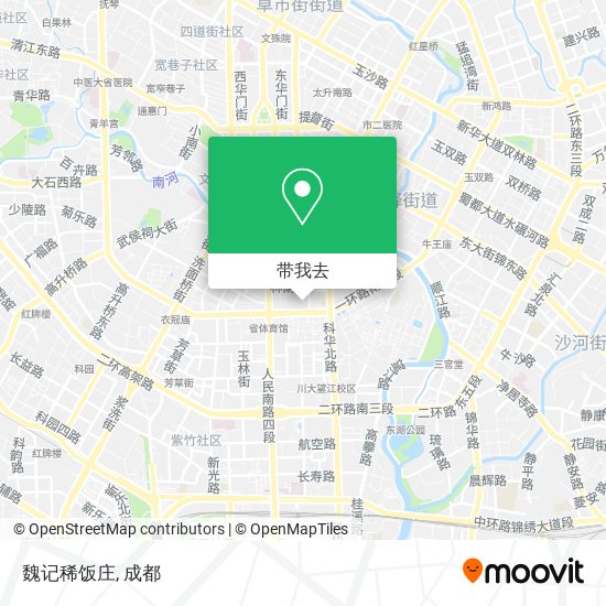魏记稀饭庄地图