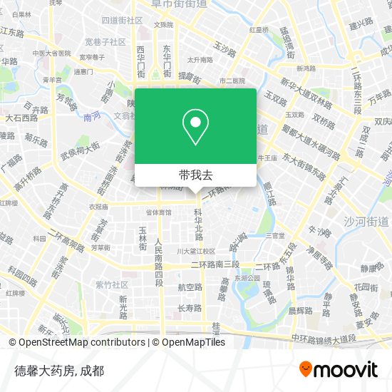 德馨大药房地图