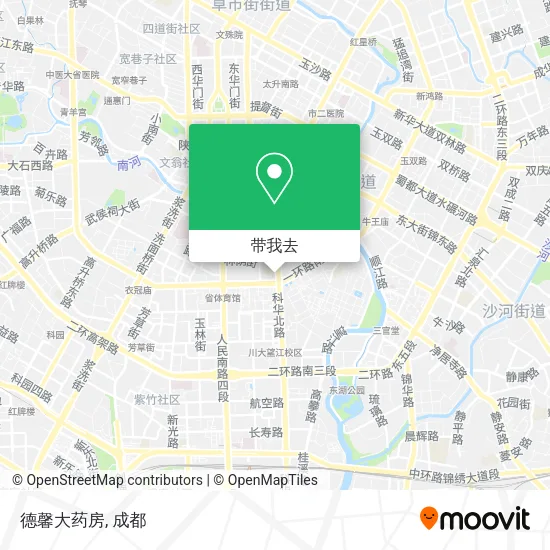 德馨大药房地图
