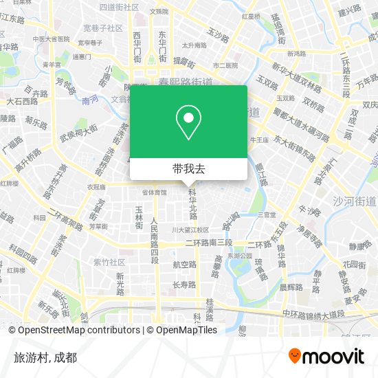 旅游村地图