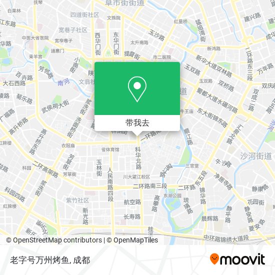 老字号万州烤鱼地图