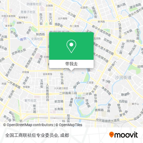 全国工商联祛痘专业委员会地图