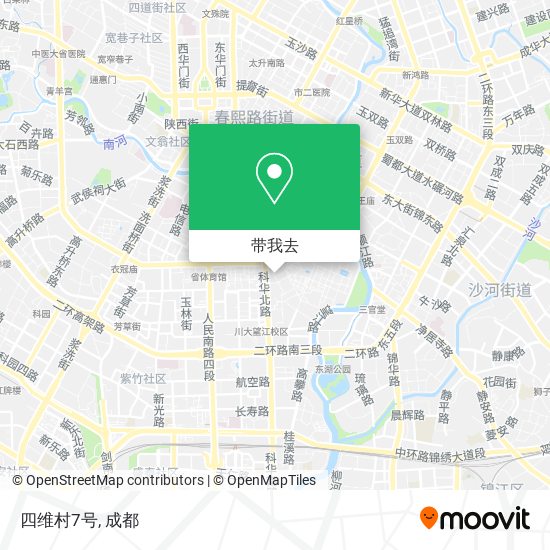 四维村7号地图