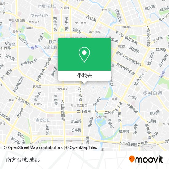 南方台球地图