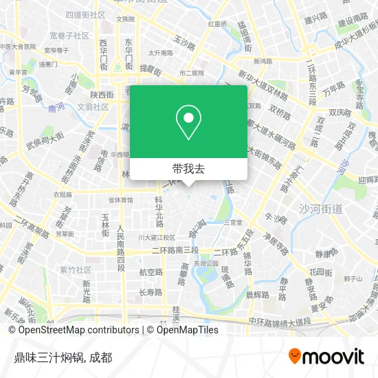 鼎味三汁焖锅地图
