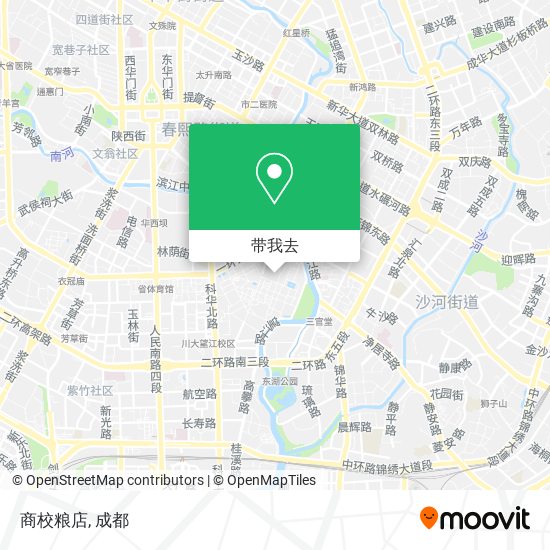 商校粮店地图